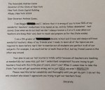 Dear Governor Andrew Cuomo – A Fifth Grader Speaks Out – Maggie’s&nbsp;Letter